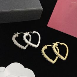 Hoop Earrings 2023 Cardioid Type For Women Fashion Jewellery Party Wedding Gift