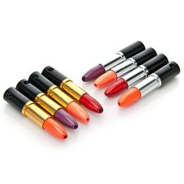 Cool Mini Colorful Aluminium Alloy Pipes Lip Style Portable Removable Innovative Filter Herb Tobacco Cigarette Holder Smoking Travel Pocket Handpipes