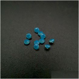 Loose Diamonds 232 Good Quality High Temperature Resistance Nano Gems Facet Round 0.8-2.2Mm Dark Opal Aquamarine Greenish Bl Dhgarden Dhpmo