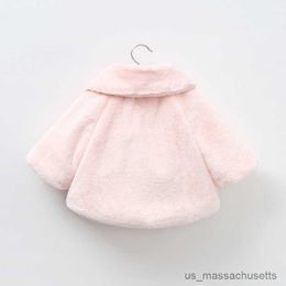 Coat Newborn Plush Baby Jacket Autumn Winter Keep Warm Fashion Little Girls Coat 9 12 Kids Clothes R230912