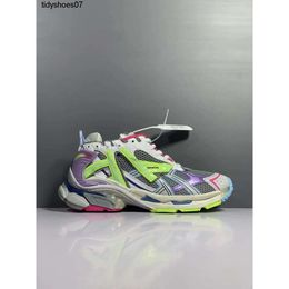 23ss balenciga Designer Track Runners 7.0 Casual Shoes Platform Brand Transmit sense mens women BURGUNDY Deconstruction sneakers 35-46