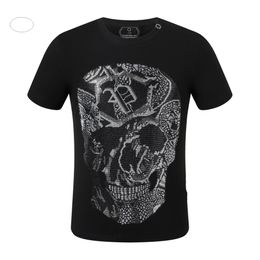 Designer PP Skull Diamond T-Shirt Tiger Phillip Plain Men T Shirt Short Sleeve Dollar Bear Brand Tee High Quality Skulls T Shirt Tops Sp2114