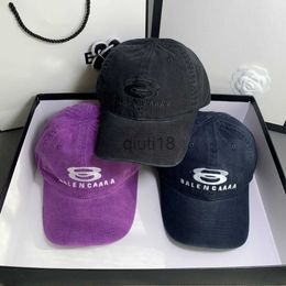 Ball Caps Ball Caps Men's And Women's Designer Baseball Cap Pure Cotton Fashion Denim Street Shooting Casquette x0912