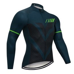 Cycling Shirts Tops Mountain Bike Triathlon Long Sleeve UltravioletProof Breathable Tight Fitting Jersey Suit Clothes With Pocket 230911