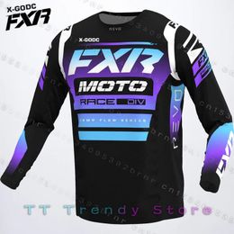 Cycling Shirts Tops Sports Team Downhill Jerseys men Long Sleeves MTB Offroad Motorcycle Jersey Boys Motocross Sportwear Clothing 230911