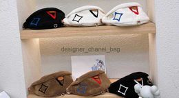 Waist Bags designer Soft Plush Genuine Teddy Chest Bag Bumbag Men Women Designer Crossbody Bags Purse Letter Tedy Luxury Lambswool