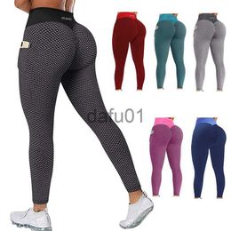 Active Pants Women Yoga Pants Sports Leggings Sportswear pocket outfit Exercise Stretchy Fitness Gym Legging High Waist Seamless Push Up Pant VELAFEEL x0912