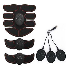 Whole-Rechargeable Wireless Muscle Stimulator Smart Fitness Trainer Abdominal Arm Muscle Exerciser Body Slimming Massage226T