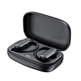 Wireless Earbuds With EarHook Bluetooth Headphones Bass Sound T60 Earhooks In-Ear Sport Earbud