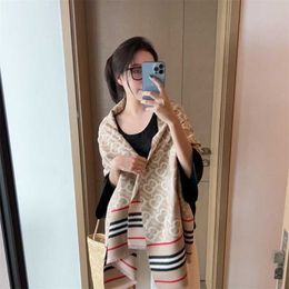 30% OFF scarf 2023 Autumn/Winter Classic Letter New Personalised Trend Fashion Versatile Coloured Cashmere Scarf Shawl for Women