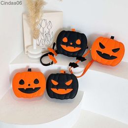 Funny Pumpkin Bag For Women Designer Wallet 2023 New Fashion Shoulder Halloween Creative Little Devil Underarm Bags