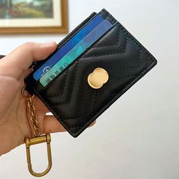 Famous WOODY card holder Wallets Purses Genuine Leather passport holders key pouch womens men wallet wristlets Luxury bags designe268r