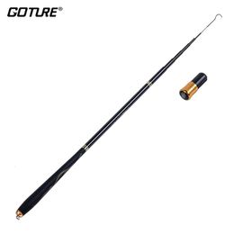 Boat Fishing Rods Goture 1536m Portable Ultralight Carbon Fibre Telescopic Rod Travel Stream Lake Hand Pole Carp Feeder 230912