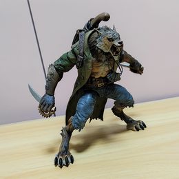 Action Toy Figures In Stock 20cm FuRay Planet Mu-Fp002 Mu-Fp003 1/12 Scale Werewolf Vereran William Action Figure Model Anime Figure Doll Toys 230912