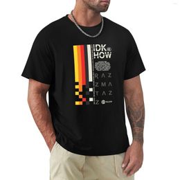 Men's Polos Idkhow Razzmatazz Tellexx Stripes Design T-Shirt Custom T Shirt Hippie Clothes Tee Oversized Mens Funny Shirts