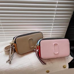 Newest Designer Fashion bag Ladie Handbag Famous totes Marc Snaps Camera Small Crossbody purse Women Shoulder Bags Messenger cr194Y