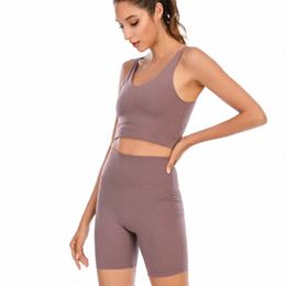 lululemens Women's Sports Yoga Shorts Fitness High Waist Slim Quick Dry Breathable High Elasticity Nylon Material Pants 2023top lulus-lu I976#