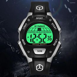 Wristwatches Classic Sports Digital Watches 50M Waterproof Luminous Student Watch Multifunction Alarm Clock For Men