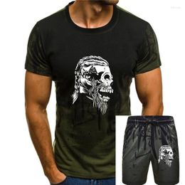 Men's T Shirts Latest Viking Symbol Printed Man's T-shirt Summer Short-sleeved Harajuku Street Hip-hop Tshirt Top Skull US Size