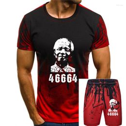 Men's T Shirts Men Shirt Fashion Mandela Forever Nelson Madiba Peace Afrika Africa Print Tees Short Sleeve O Neck