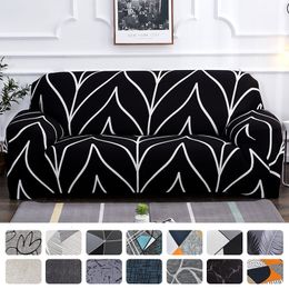 Chair Covers Elastic Sofa Slipcovers Modern Sofa Cover for Living Room Sectional Corner L-shape Chair Protector Couch Cover 1/2/3/4 Seater 230912