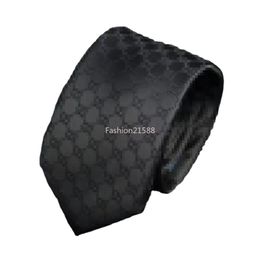 2023 Tie Designer Silk Tie 100% Men Neck Ties Necktie Jacquard Classic Woven Handmade for Wedding Business NeckTies Original Box gs225 ties neck tie black mens