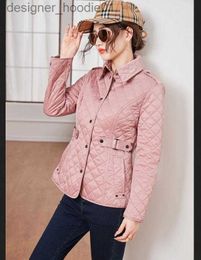 Men's Down Parkas Classic new design women fashion cotton padded short jacket slim fit style coat with pocket B19551F290 size S-XXXL L230912