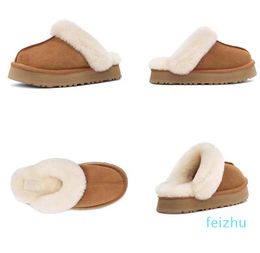 Fluffy Slippers Man Women Plush Slippers Winter Home Cotton Slippers Size