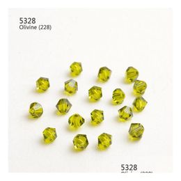 Loose Gemstones 2.5Mm Rhombus Diamond Crystal Bead 1440Pcs/Lot Roviski Element Throught Hole Gemstone For Jewellery And Clothes Dhgarden Dh2Tr