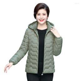 Women's Trench Coats 2023 Down Cotton Jacket 5XL 6XL Loose Women Winter Jackets Hooded Padded Warm Thicken Ladies Coat Parka