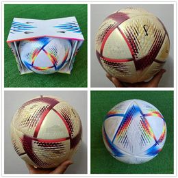 New World 2022 Cup soccer Ball Size 5 high-grade nice match football Ship the balls without air Box2760