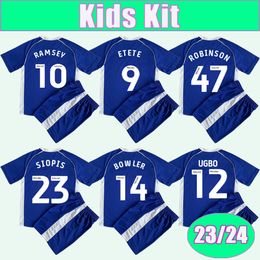 23 24 RAMSEY UGBO SIOPIS Kids Kit Soccer Jerseys GOUTAS RALLS ETETE BOWLER GRANT MEITE PERRY ROBINSON Home Football Shirts Short Sleeves Uniforms