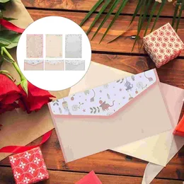 Gift Wrap Wedding Sets Stationery Letter Paper And Envelopes Set Flower Printing Writing For Poems Lyrics