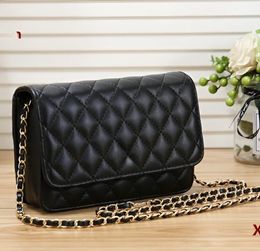 Tote Bag Designer Chain Shoulder Bag Crossbody Handbag Women Classic WOC caviar Bags flap Purse luxury lamskin Leather Envelope High quality clutch Wallet