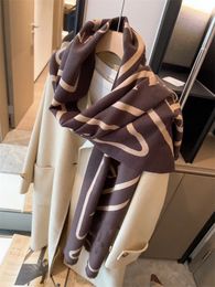 Luxury scarf designers New Arrived Brand Men Scarf Cashmere Winter Scarves Male Warmer Women Printing Letter Wool Bufanda Long Size180*50