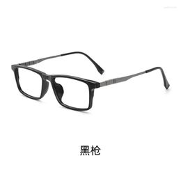 Sunglasses Frames Pure Titanium Box TR Glasses Prescription Myopia Reading Comfortable Lens Legs