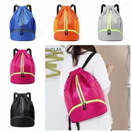Outdoor Bags Waterproof Gym Bag Classified For Storage Multi Pocket Design Man Drawstring Basketball Comfortable Durable