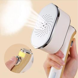 Clothing Wardrobe Storage 90 Degree Rotating Portable Electric Iron Mini Handheld Steam For Clothes Travel 230912