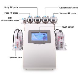 Cavitation RF Vacuum slimming lipo slim dual wavelength 650nm laser lipolaser beauty machine