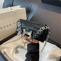 High quality small for women in 2023 new fashion lock chain stylish and versatile one shoulder 68% Off Sales factory