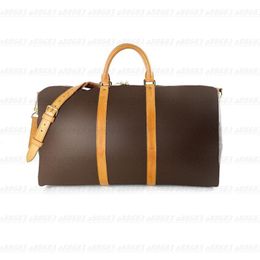 Top quality Women's men Crossbody Duffel Bags tote fashion leather M40605 Luggage Shoulder Bag Purse Luxury Designer fas281w