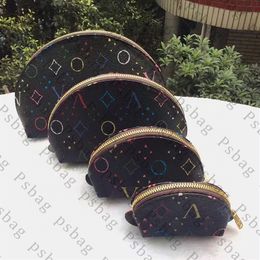 Pink sugao women clutch bag makeup bag cosmetic bag pu leather print letter Organiser and toiletry designer luxury coin purse washing bag 4pcs/set lifeng-230908-20