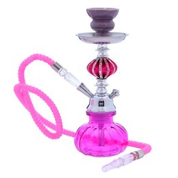 Other Home Garden DEJAYA Small Hookah Set Travel Shisha Pipe Portable Narguile Chicha Pipa with Hose Bowl Tongs Charcoal Tray Smoking Accessories 230912