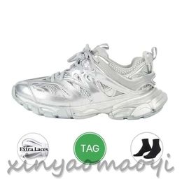 Womens Mens outdoors Casual Shoes Lighted Gomma leather Trainer Nylon Printed Platform Sneakers Men Light Trainers LED Shoes