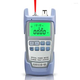 Fiber Optic Equipment AUA-9A All-IN-ONE Optical Power Meter With Visual Fault Locator Tester 5KM 10Km 20KM 30Km VFL10 MW