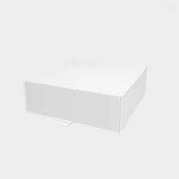 Gift Wrap Wholesale Manufacture Handmade Custom White Drawer Paper Box Packaging Rigid Cosmetic Jewellery Sunglasses Boxes Printed Logo