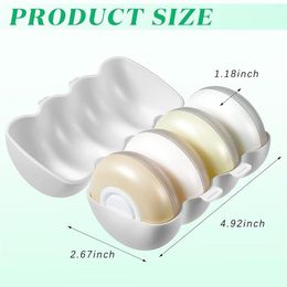 Storage Bottles 2 Set Travel Pods Collapsible Round Liquid Lotion For Portable Shampoo Soap Container Box Dispenser Push Type2997