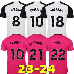 23 24 CAIRNEY soccer jerseys Home away shirt 2023 2024 camiseta de futbol IW 0BI CASTAGNE SOLOMON PEREIRA REED WILSON FOOTBALL shirts Uniform
