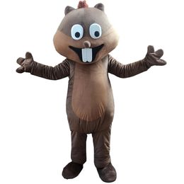 Chipmunk Squirrel Mascot Costume Cartoon costumes Carnival performance apparel Outfit Advertising