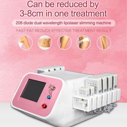 Factory price lipolaser reduce bucket waist slimming machine 635nm 980nm pink color promote collagen regeneration for lady use